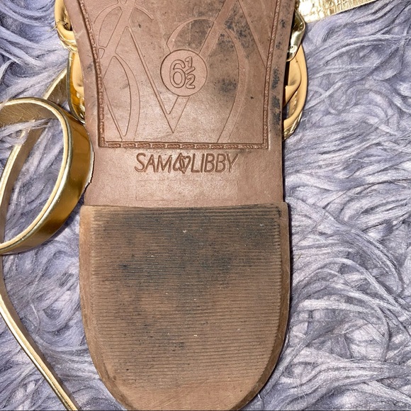 Sam and Libby Sandals Size 6.5 - Picture 3 of 3